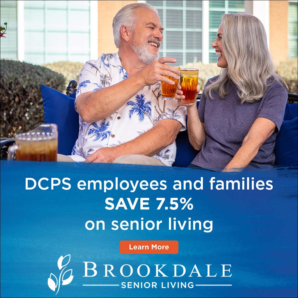 Brookdale - DCPS employees and families SAVE 7.5% on senior living